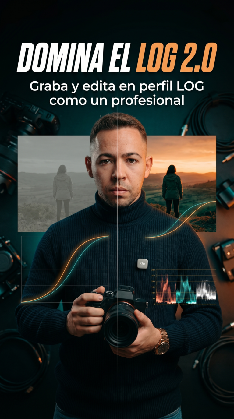 Marco Albanny con su cámara